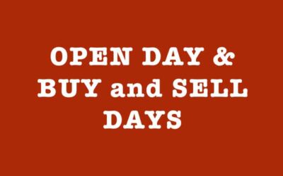 2026 – RMCQ Open Days and Buy & Sell Days