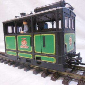 2150 LGB Elias Steam Tram Trolley Christmas Colors G Scale