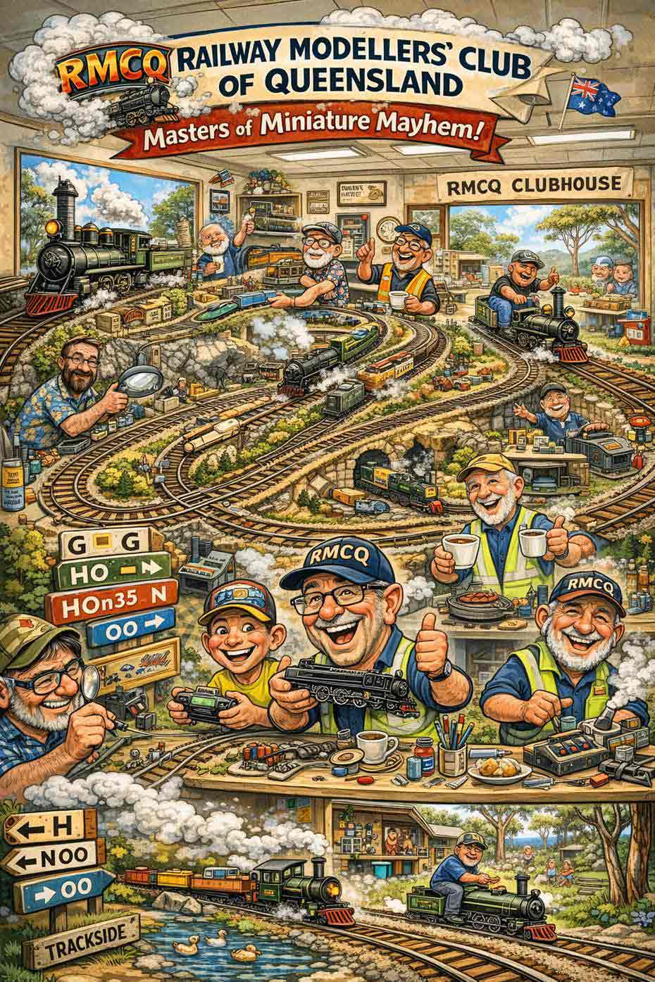 RMCQ - Railway Modellers' Club of Queensland