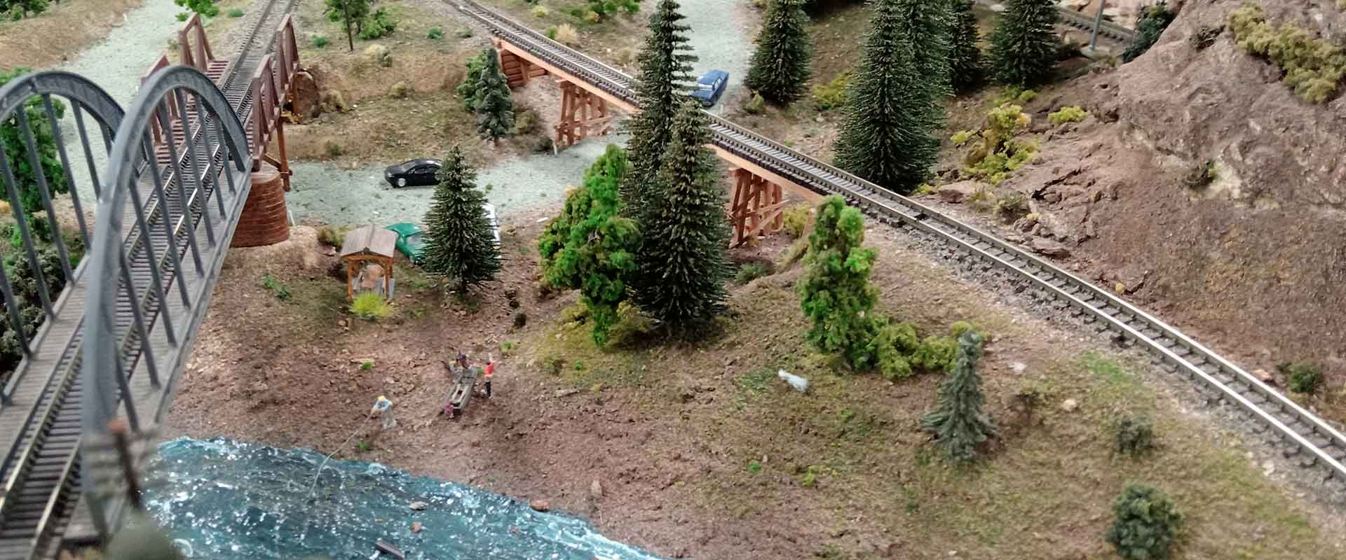 N scale exhibition layout - RMCQ